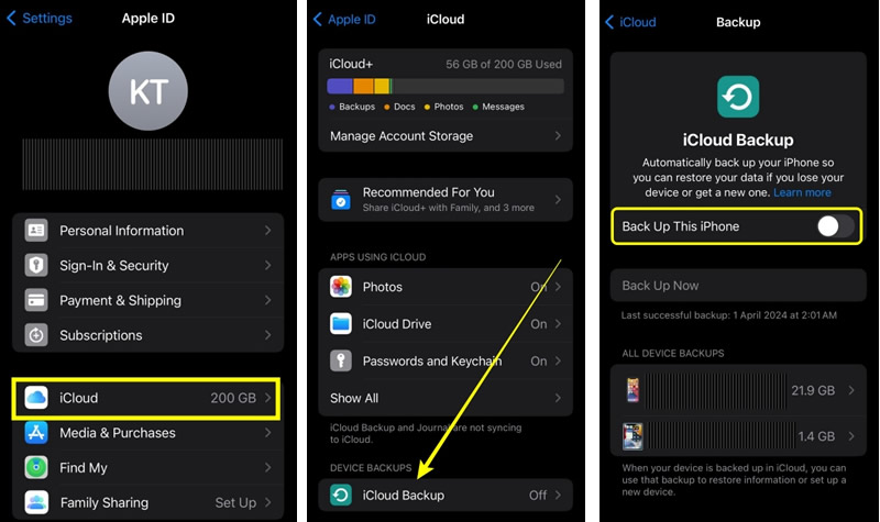 icloud backup