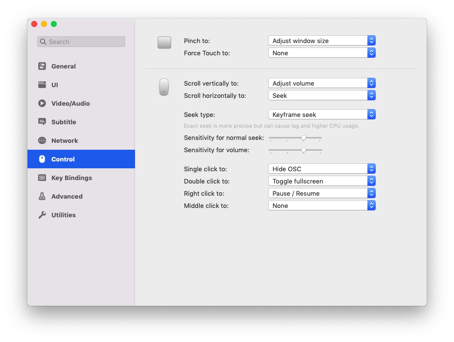 IINA Customization