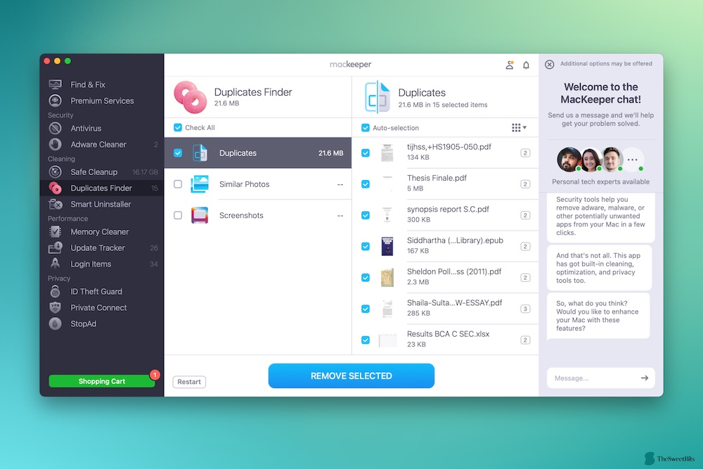 mackeeper cleaning
